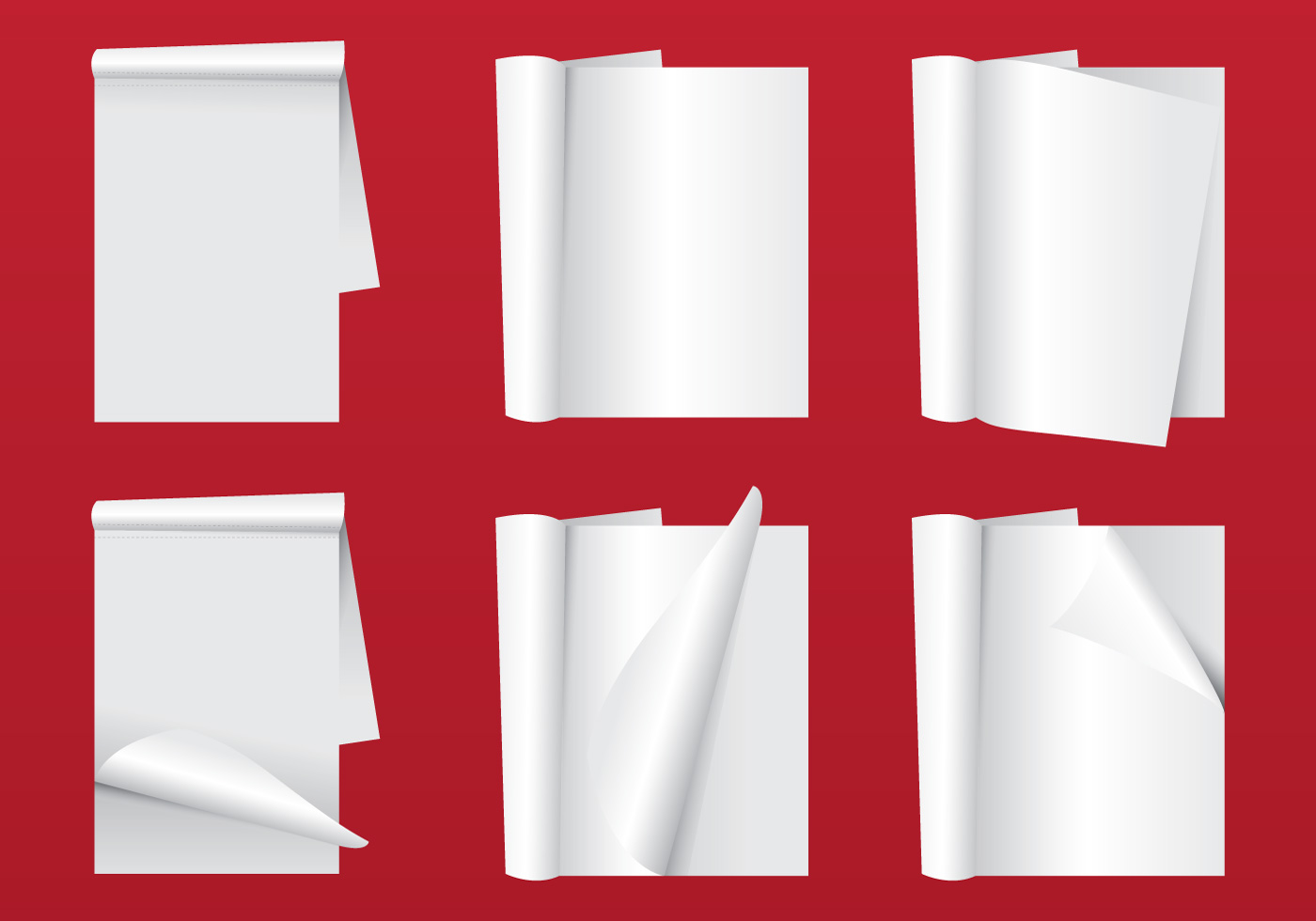 1400x980 Blank Magazine Free Vector Art