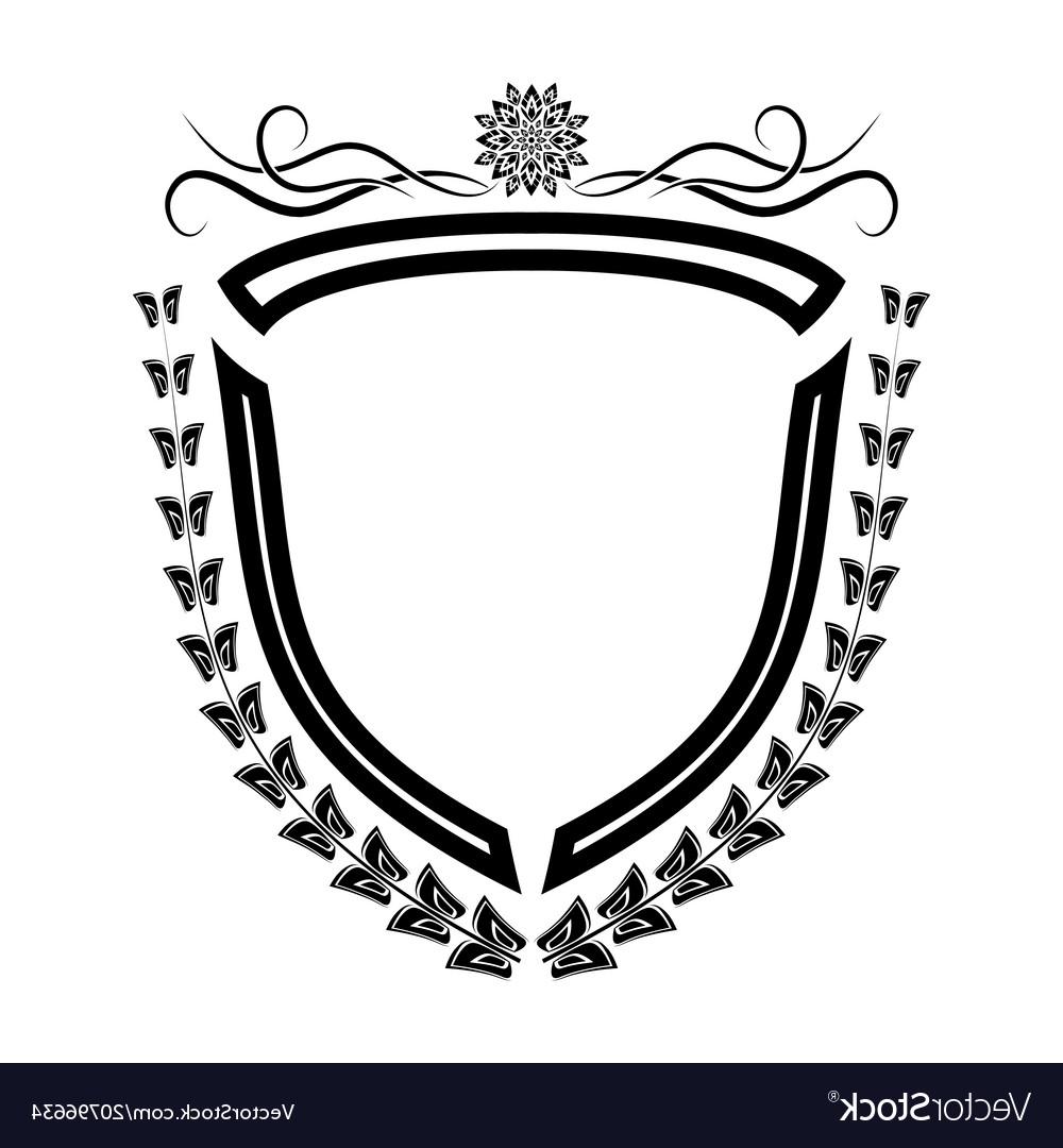 1000x1080 Best Hd Blank Crest Shield Vector Cdr Vector Images Design