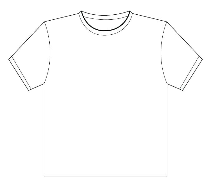 Blank Shirt Vector at Vectorified.com | Collection of Blank Shirt ...
