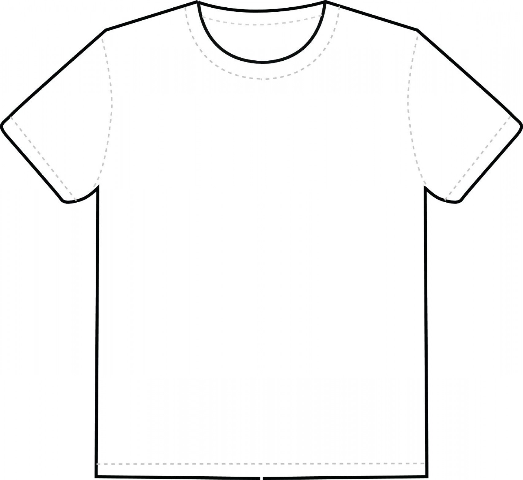 Blank Shirt Vector At Vectorified Com Collection Of Blank Shirt Vector Free For Personal Use