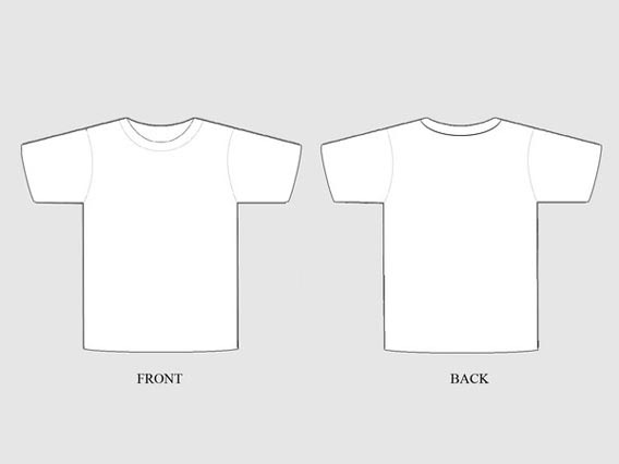 568x426 Blank T Shirt Vector Templates T Shirt Template Examples