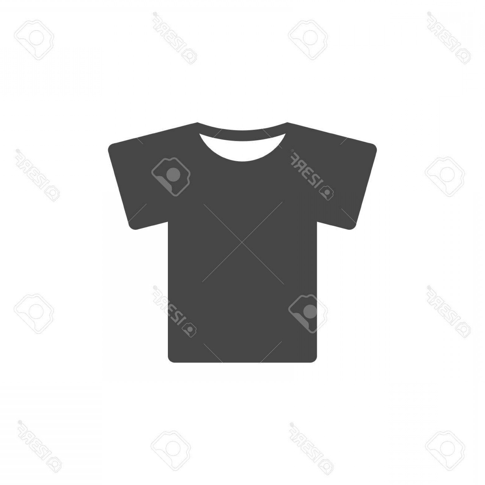1560x1560 Photostock Vector T Shirt Vector Icon Vector Blank Tshirt Icon