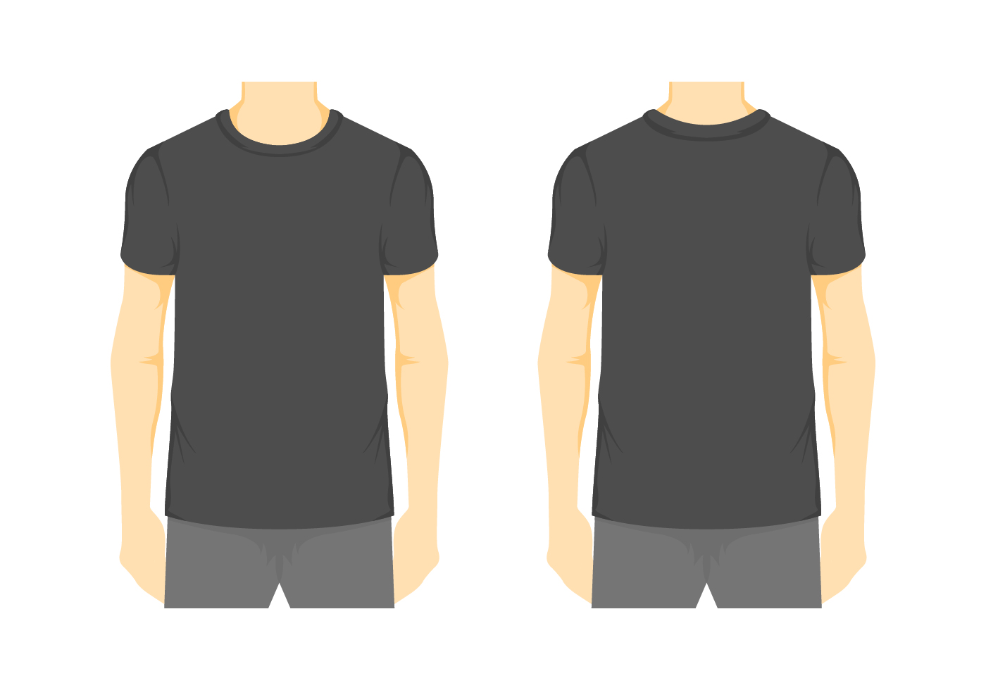 1400x980 T Shirt Design Free Vector Art