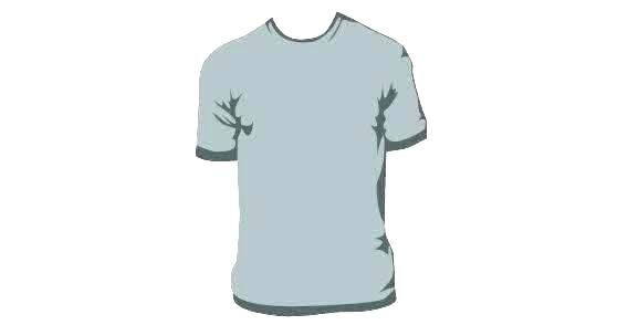 568x294 Blank White T Shirt Template