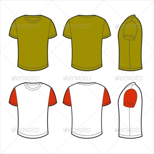585x585 Blank T Shirt Templates