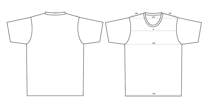 Blank T Shirt Template Vector at Vectorified.com | Collection of Blank ...