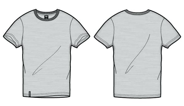 Blank T Shirt Vector