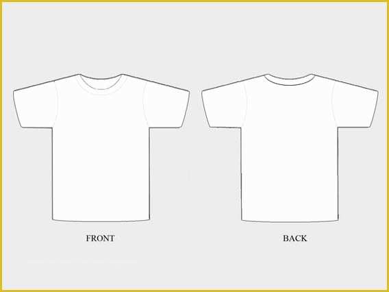 568x426 Free Vector Clothing Templates Of Blank T Shirt Vector