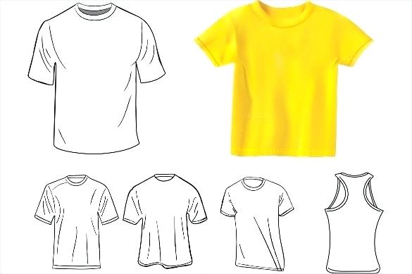 585x389 T Shirt Template Design Fresh Blank Template Printable