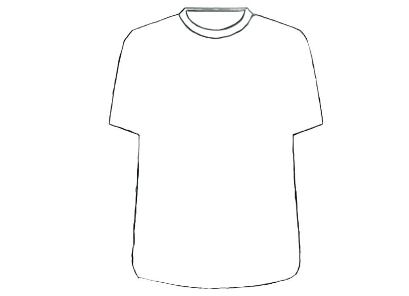 800x580 Basic Vector T Shirt Template Free Download Blank Tshirt For Photoshop