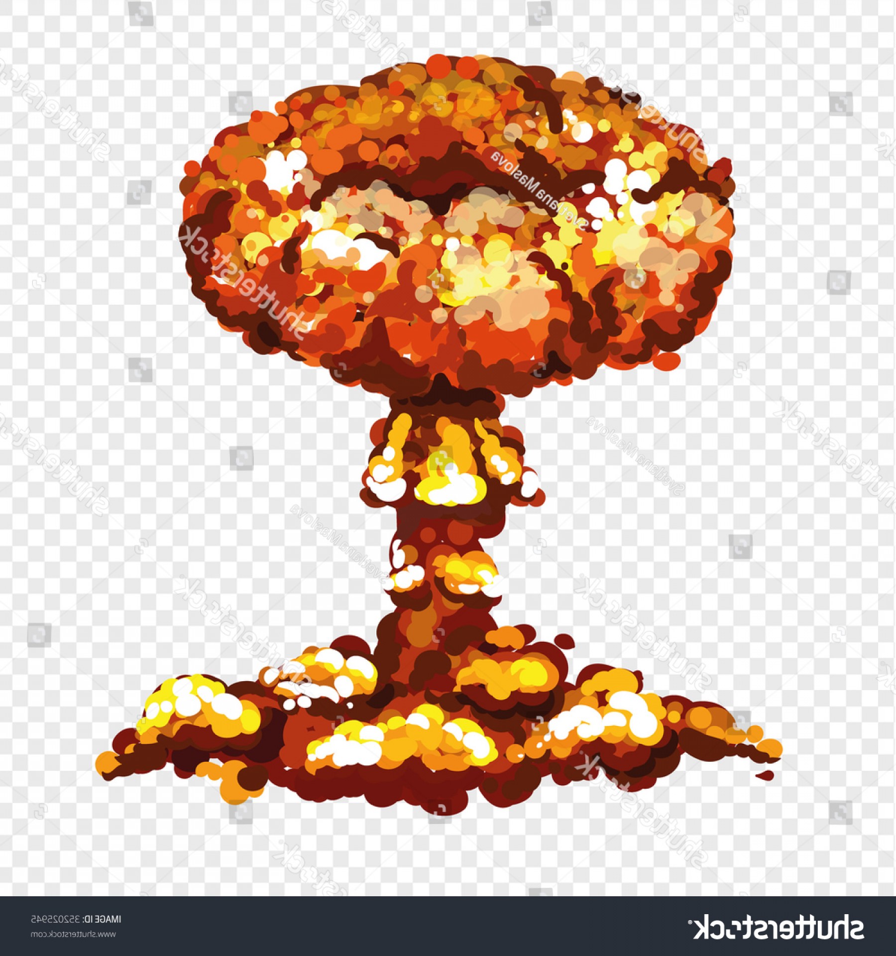 1800x1920 Nuclear Explosion Isolated Detonation Blast Vector Hoodamathrun