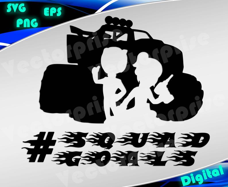 794x650 Blaze Blaze Squadgoals Blaze Printable Silhouette Etsy