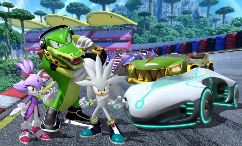 993x600 Silver, Blaze, And Vector Join The Roster Of Team Sonic Racing