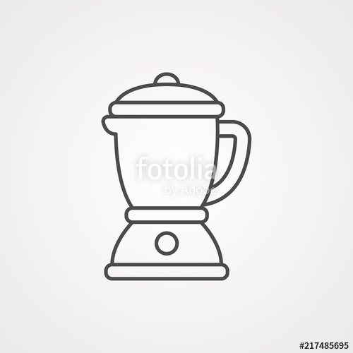 500x500 Blender Vector Icon Stock Image And Royalty Free Vector
