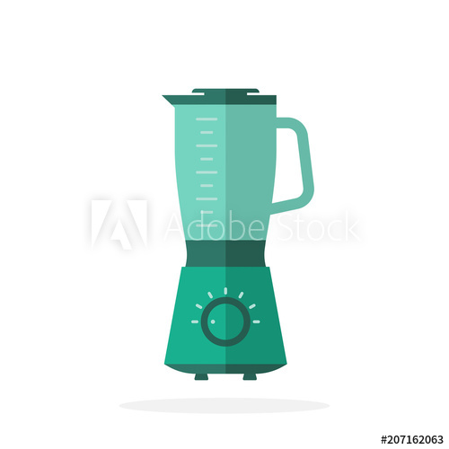 500x500 Electric Kitchen Appliance Blender Vector Icon Object