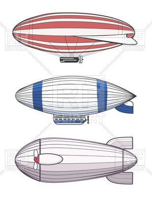 308x400 Colorful Airships