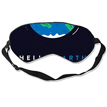 355x355 Space Postcard Vector Silk Sleep Mask Soft Eye Mask