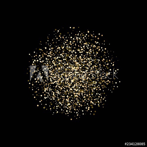 Gold Glitter Texture Isolated On Transparent Background Vector 500x500 Gold Glitter Texture Isolated On Transparent Background Vector