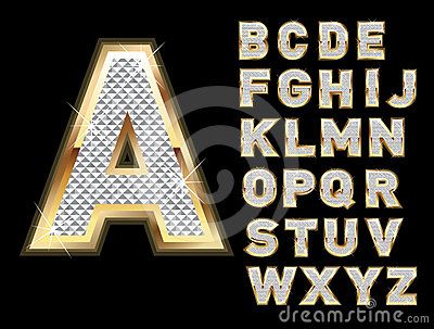 Set Of Gold And Bling Letters Uppercase A To Z Logo 400x303 Set Of Gold And Bling Letters Uppercase A To Z Logo