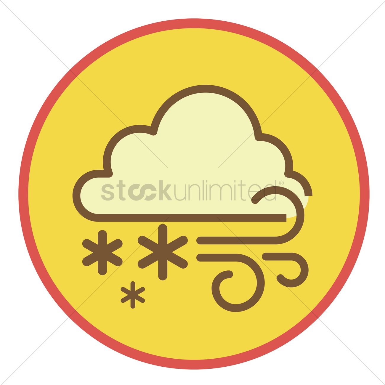 1300x1300 Blizzard Vector Image