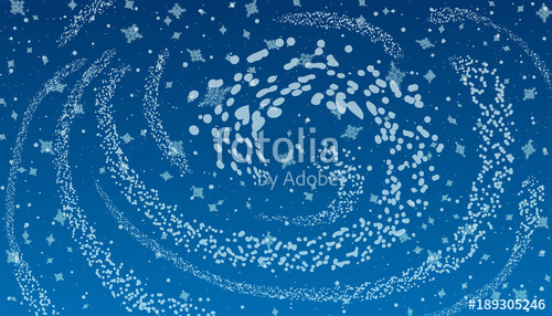 500x286 Blizzard On Blue Background Stock Image And Royalty Free Vector