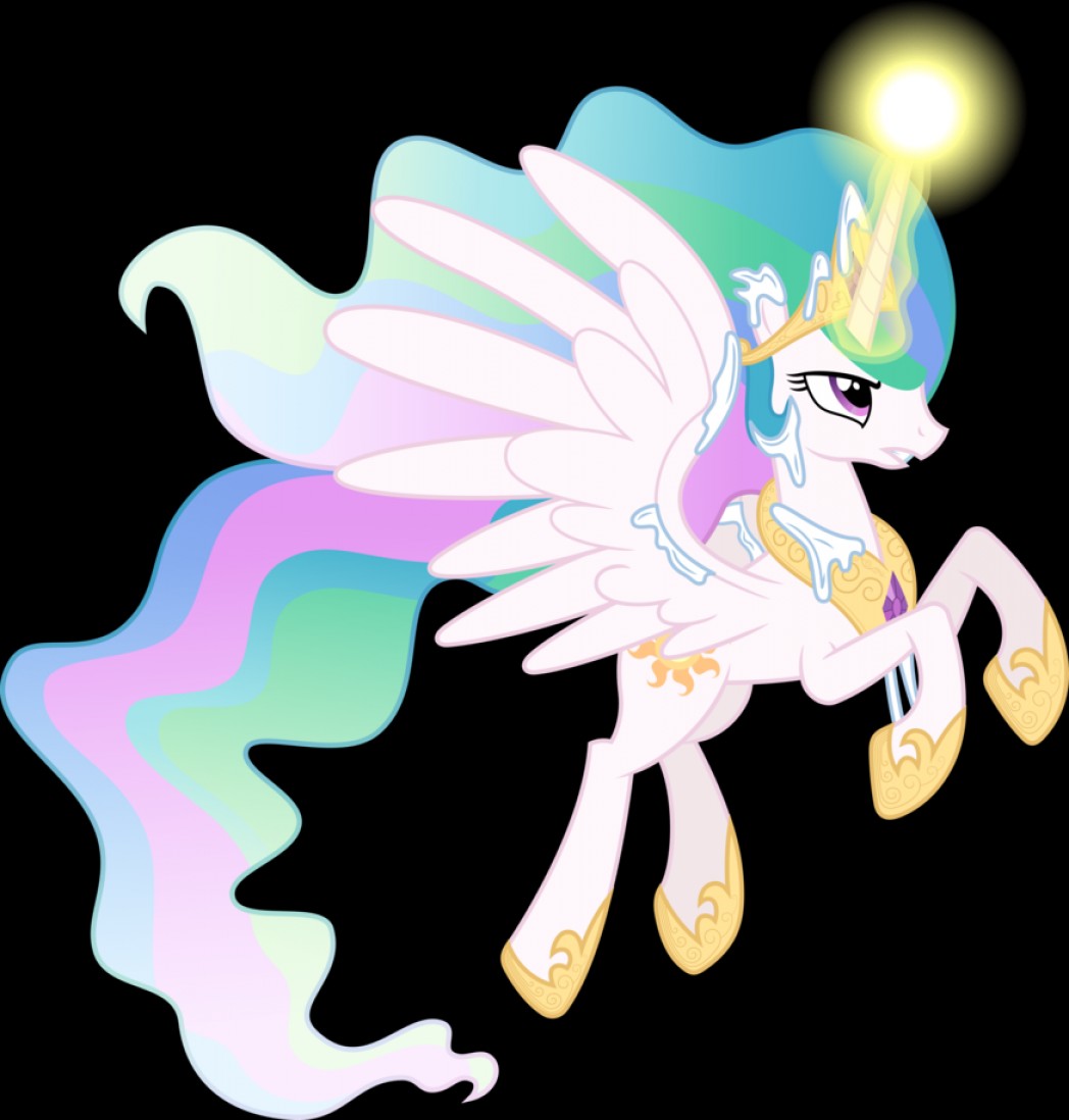 1048x1098 Princess Celestia Against Blizzard Vector Geekchicpro
