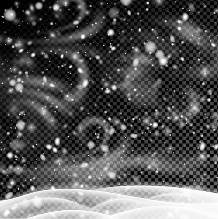 449x450 Transparent Backdrop With Winter Landscape, Snow, Wind