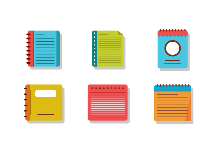 700x490 Free Block Notes Vector