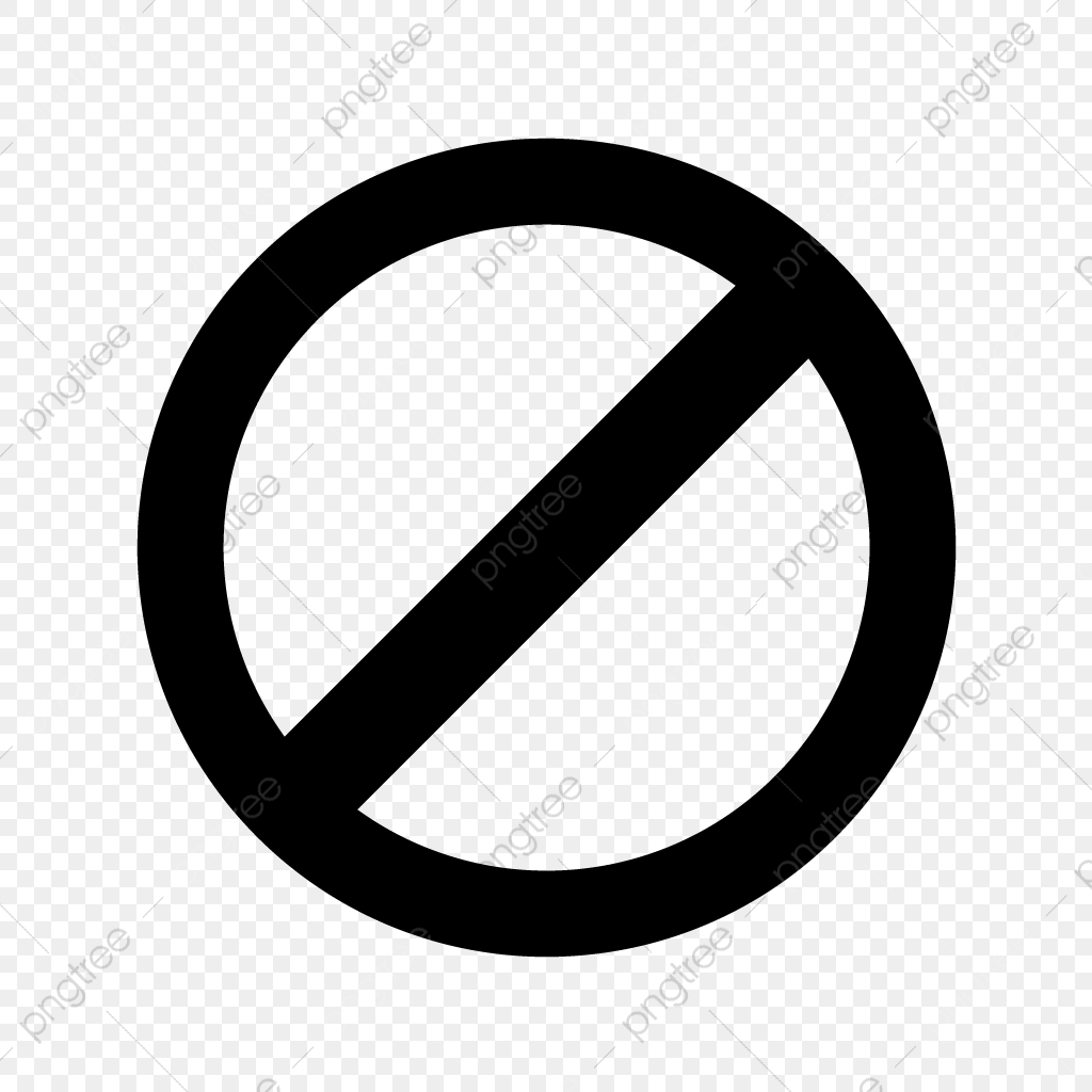 1024x1024 Block Vector Icon, Block, Stop, Forbidden Png And Vector
