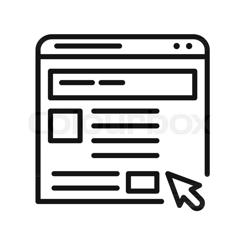 Blog Article Icon Illustration Design Stock Vector Colourbox 800x800 Blog Article Icon Illustration Design Stock Vector Colourbox
