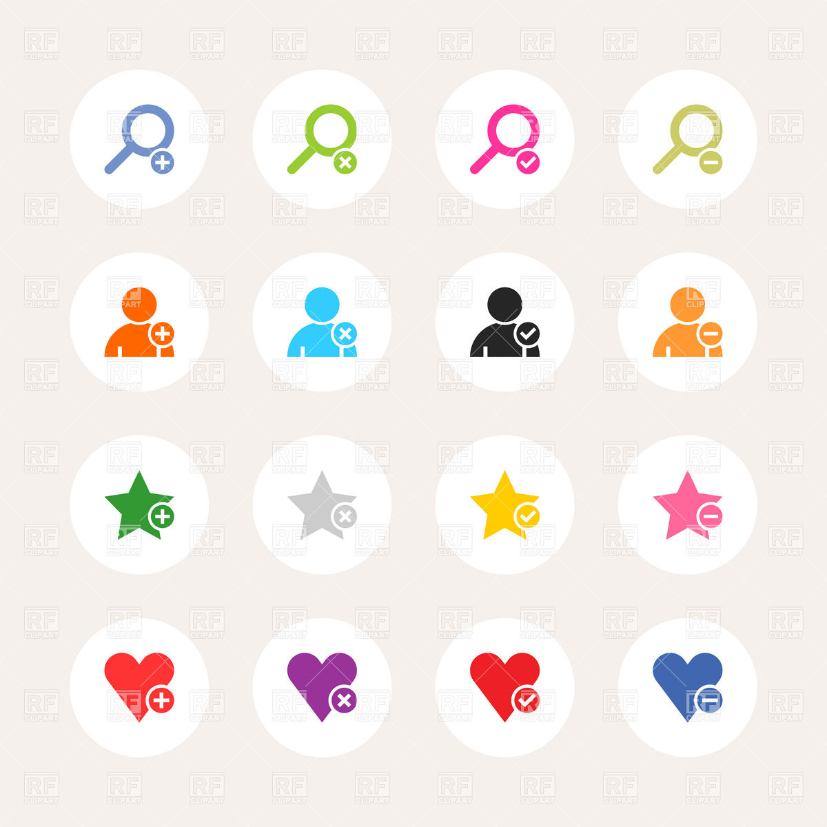 Set Of Blog Icons Vector Image Of Signs, Symbols, Maps 1200x1200 Set Of Blog Icons Vector Image Of Signs, Symbols, Maps