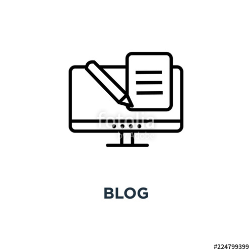 Blog Icon Blog Concept Symbol Design, Vector Illustration Stock 500x500 Blog Icon Blog Concept Symbol Design, Vector Illustration Stock