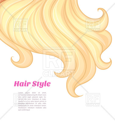 377x400 Background With Blonde Woman's Hair Vector Image Of Backgrounds