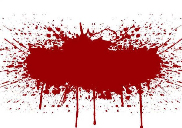 588x416 Splashing Blood Effect Vector Background Free Download