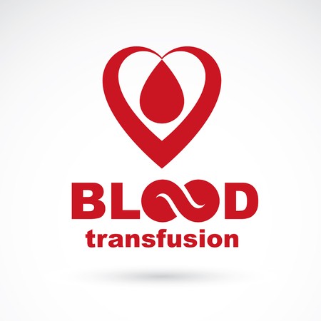 450x450 Blood Transfusion Inscription Isolated On White And Made Using