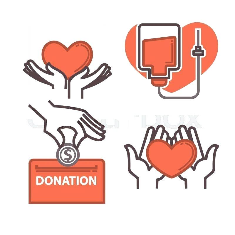 800x800 Blood Donation Vector Logos Templates Of Heart In Helping Hand