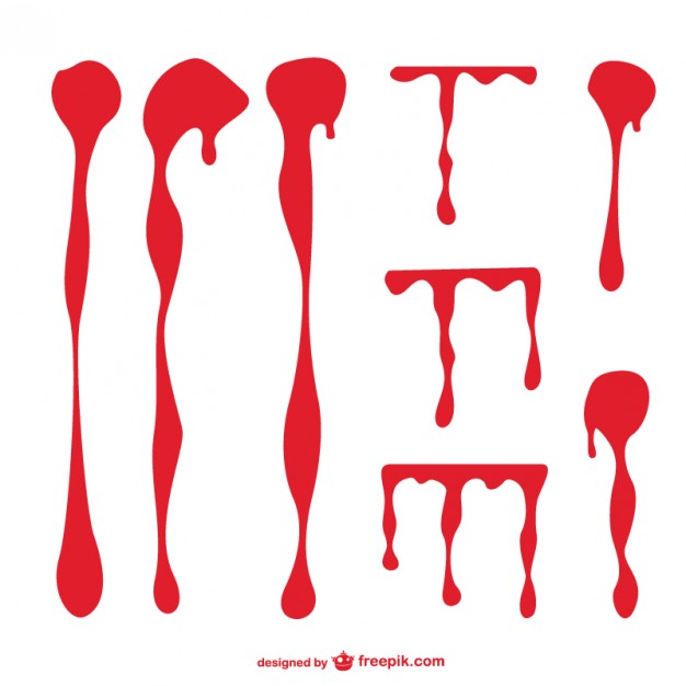 626x626 Blood Stains Vector Free Download