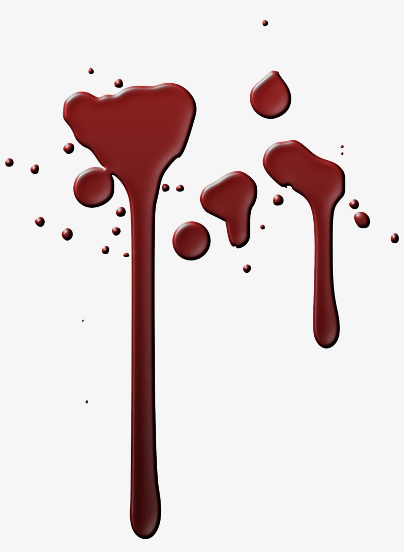 820x1121 Blood Drip Png