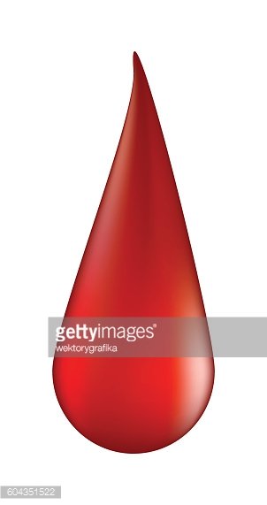 302x571 Blood Drop Vector Symbol Icon Premium Clipart