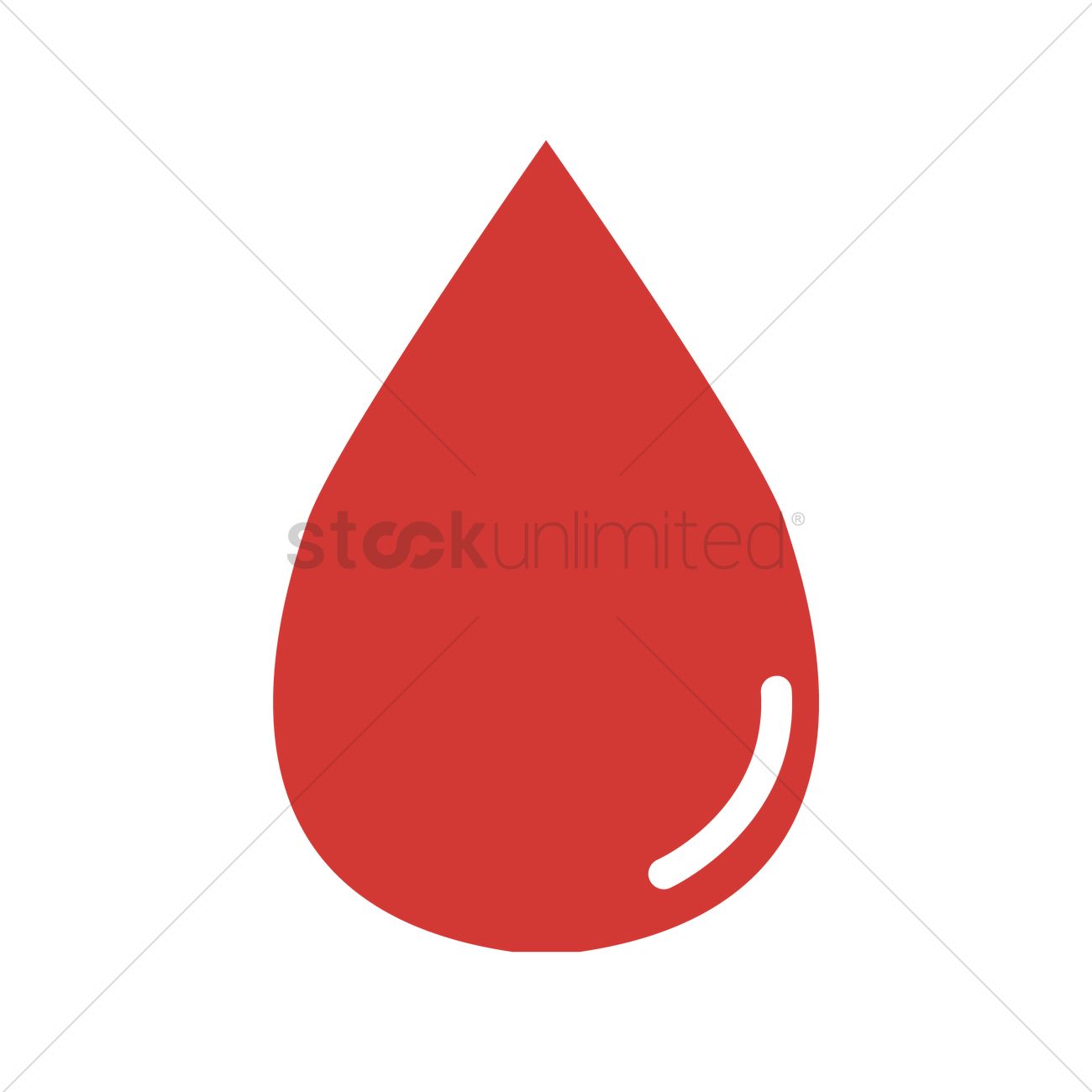 1300x1300 Free Blood Drop Vector Image