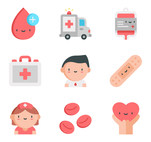 Blood Drop Icons 600x564 Blood Drop Icons