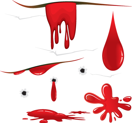 Vector Drops Of Blood Design Elements Free Download 425x397 Vector Drops Of Blood Design Elements Free Download