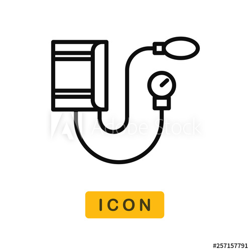 Blood Pressure Vector Icon 500x500 Blood Pressure Vector Icon