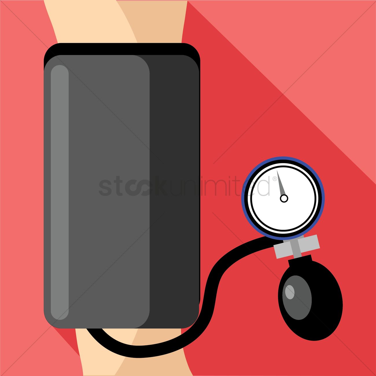 Checking Blood Pressure Vector Image 1300x1300 Checking Blood Pressure Vector Image