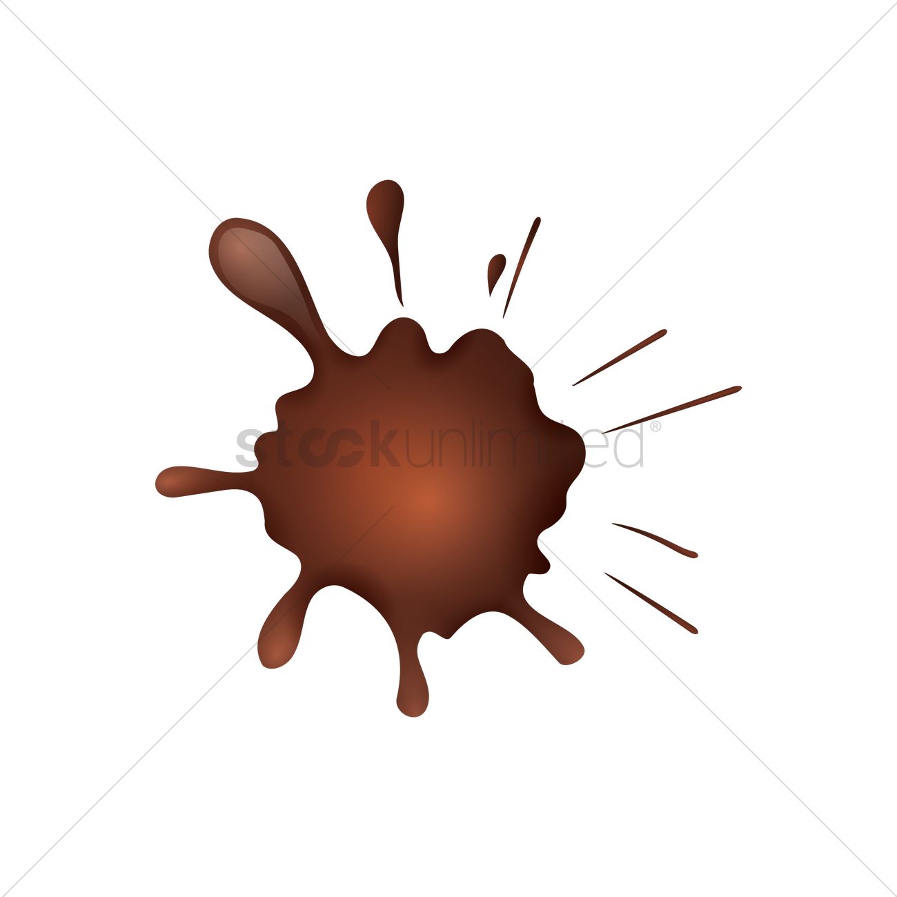 1300x1300 Blood Splash Vector Image