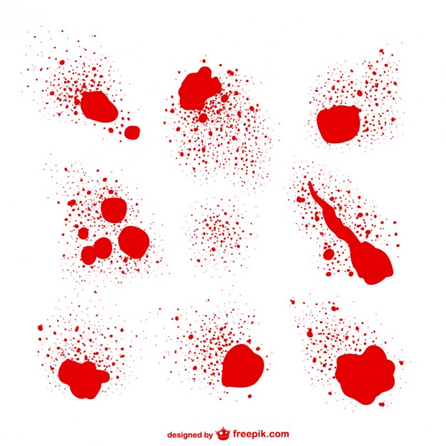 626x626 Blood Splatter Vector Free Download