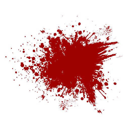 512x512 Blood Splatter Flat
