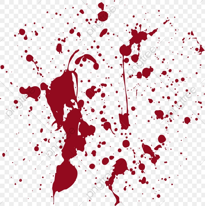 717x718 Blood Splatter Vector Material, Blood, Splash, Vector Png