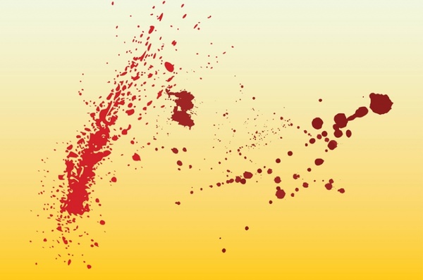 600x398 Blood Splatters Free Vector In Encapsulated Postscript