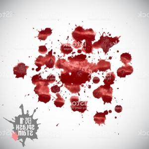 300x300 Blood Splatter Isolated Design Vector Catchsplace